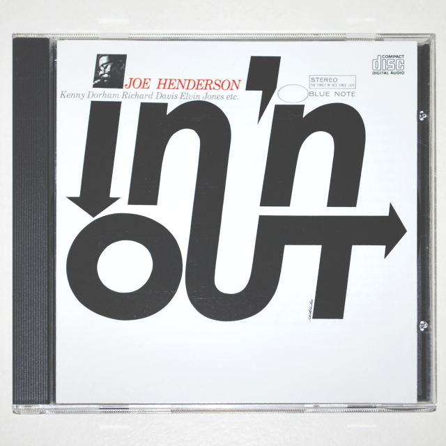 【中古CD／US】イン・アウト+1／ジョー・ヘンダーソン