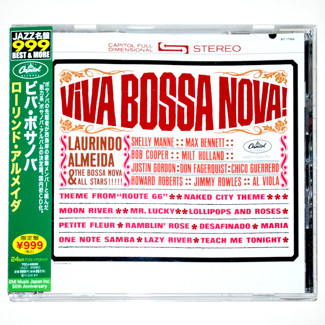 【中古CD／JP】ビバ・ボサノバ／ローリンド・アルメイダ