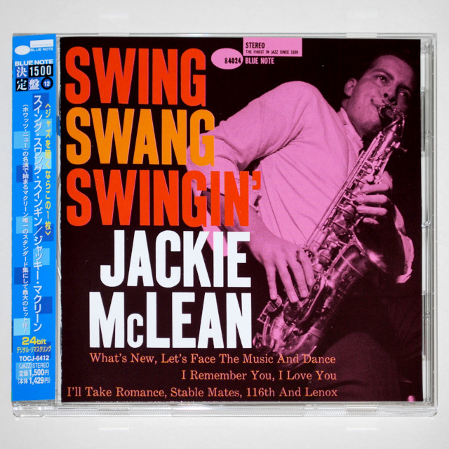 【中古CD／JP】スウィング・スワング・スウィンギン／ジャッキー・マクリーン