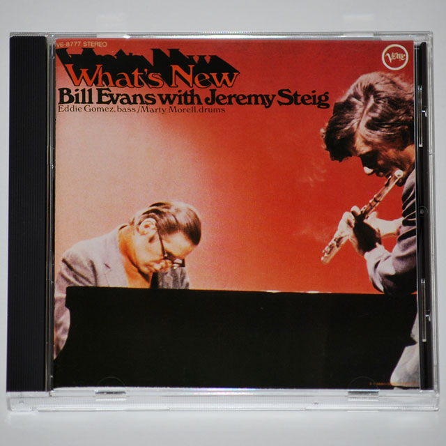 【中古CD／JP】ホワッツ・ニュー／ビル・エヴァンス＝ジェレミー・スタイグ