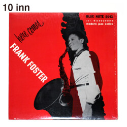 【10インチ中古LP/US】ヒア・カムズ／フランク・フォスター