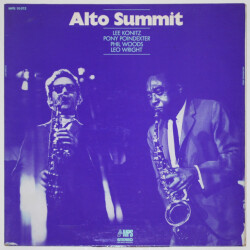 アルト・サミット／リー・コニッツ＝ポインデクスター＝ウッズ＝ライト（中古LP/FRA）