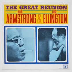 ルイ・アームストロング＆・デューク・エリントン（中古LP）