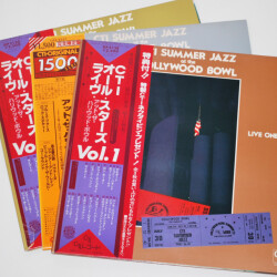 CTIオールスターズ・ライブ・アット・ハリウッド・ボウルVOL.1-2-3（中古LP／一部見本盤3枚セット）