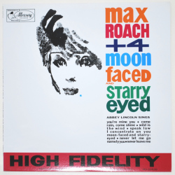 ムーン・フェイスド・スターリー・アイド／マックス・ローチ＆アビー・リンカーン（中古LP／復刻美盤）