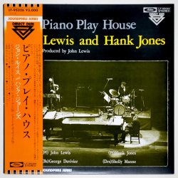 ピアノ・プレイ・ハウス／ジョン・ルイス＆ハンク・ジョーンズ（中古LP／高音質D.ディスク）
