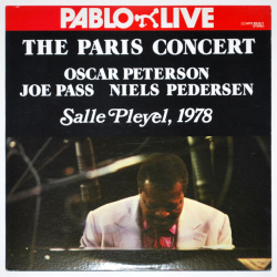 パリ・コンサート'78／オスカー・ピーターソン＆パス＆ペデルセン（中古LP／2枚組美盤）