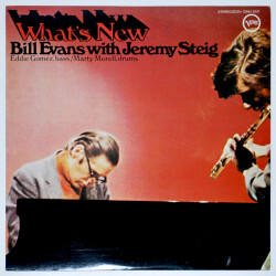 ホワッツ・ニュー／ビル・エバンス＝ジェレミー・スタイグ（中古LP）
