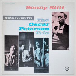 シッツ・イン・ウィズ・ザ・オスカー・ピーターソン・トリオ／ソニー・スティット（中古LP）