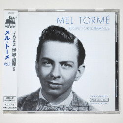 【中古CD／GER直輸入】レシピ・フォー・ロマンス（ベスト）／メル・トーメ