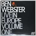 ライブ・イン・ヨーロッパVOL.1（ブロウ・ベン・ブロウ！）／ベン・ウェブスター（中古LP／見本盤美盤）