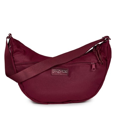 UNPHASED CROSSBODY LARGE - SOFT NYLON CHERRY LACQUER