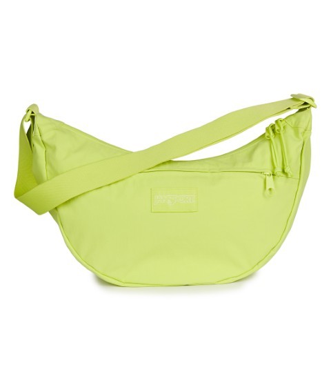 UNPHASED CROSSBODY LARGE - SOFT NYLON LIME CITRON