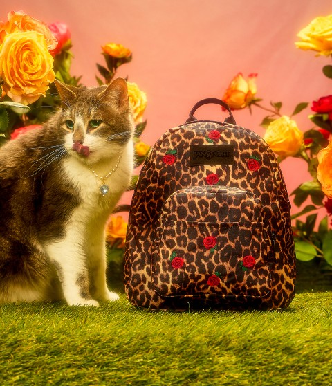 HALF PINT FX（ハーフパイントエフエックス）LEOPARD ROSE BROWN