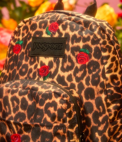 HALF PINT FX（ハーフパイントエフエックス）LEOPARD ROSE BROWN