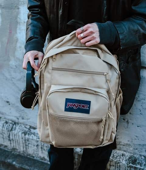 JANSPORT リュック 34L Big Student SOFT TAN 男女兼用 JANSPORT ジャンスポーツ リュック 正規品 通学 34L 大容量 BIG