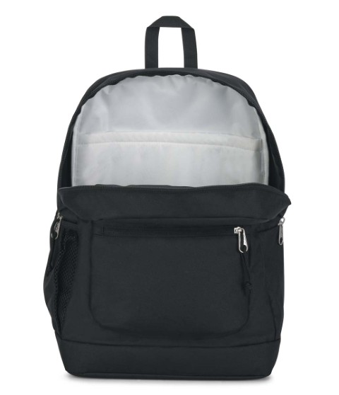 JANSPORT 黒 リュック CROSS TOWN PLUS（クロスタウンプラス）BLACK (黒)|【公式通販