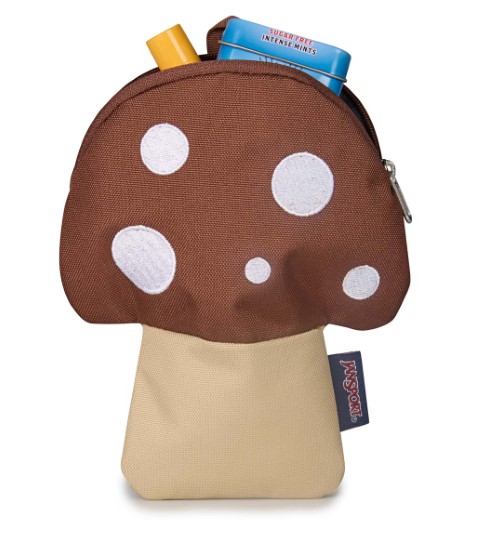 MUSHROOM POUCH（マッシュルームポーチ）BASIC BROWN (茶) |【公式通販