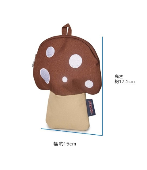 MUSHROOM POUCH（マッシュルームポーチ）CARGO GREEN (緑) |【公式通販