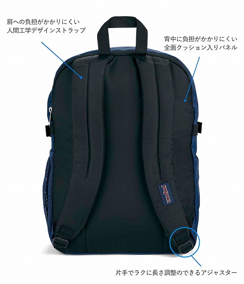 JANSPORT リュック 32L Main Campus NAVY 男女兼用 JANSPORT リュック 32L Main Campus NAVY 男女兼用 Amazon.com