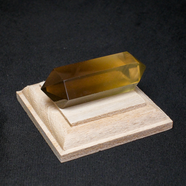 特選】陰陽シトリン ダブルポイント（31g)（sn251402）【メール便可】