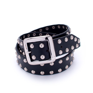 Round Studs Belt (2L) Ni