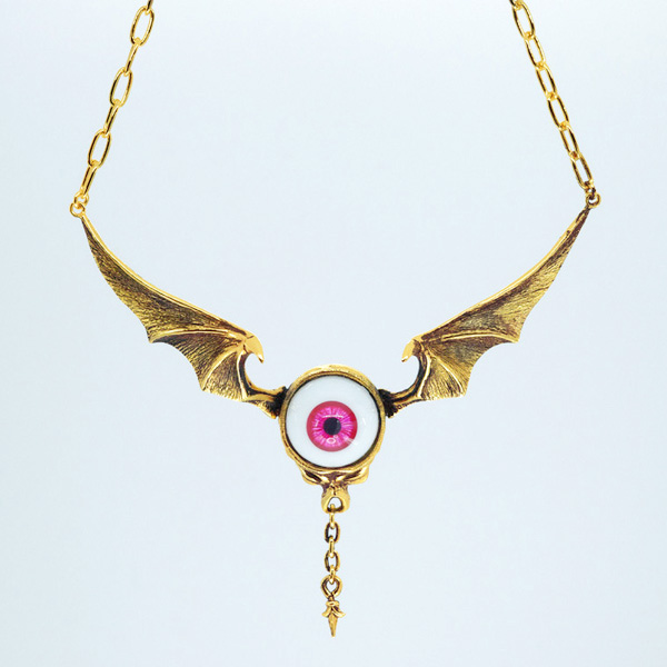目玉コウモリペンダント GOLD ver.