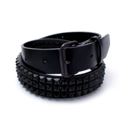 Small Pyramid Belt (3L) - BK