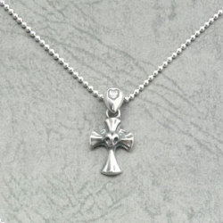 Blue Rosen Croiz Pendant (Petit)