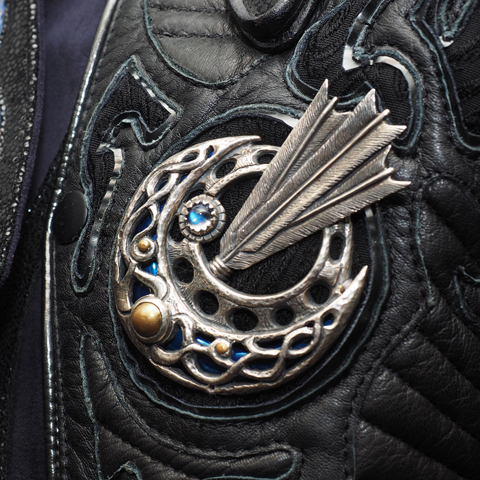 JAP工房　道外流牙　エンブレムブローチ 道外流牙 エンブレムブローチ