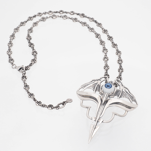 デーモン閣下　dkペンダント 閣下のシルバーマスクペンダント (小)