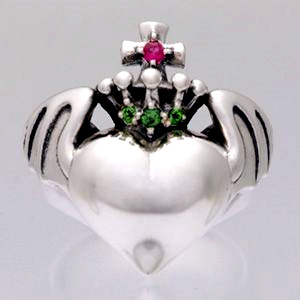 クイーン　バーバラ　リング　ハート　クラウン　指輪　王冠　シルバーアクセサリー Queen Barbara Ring