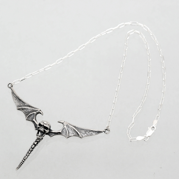 JAP工房Skull & Bat Wing Pendant 聖飢魔II Skull & Bat Wing Pendant