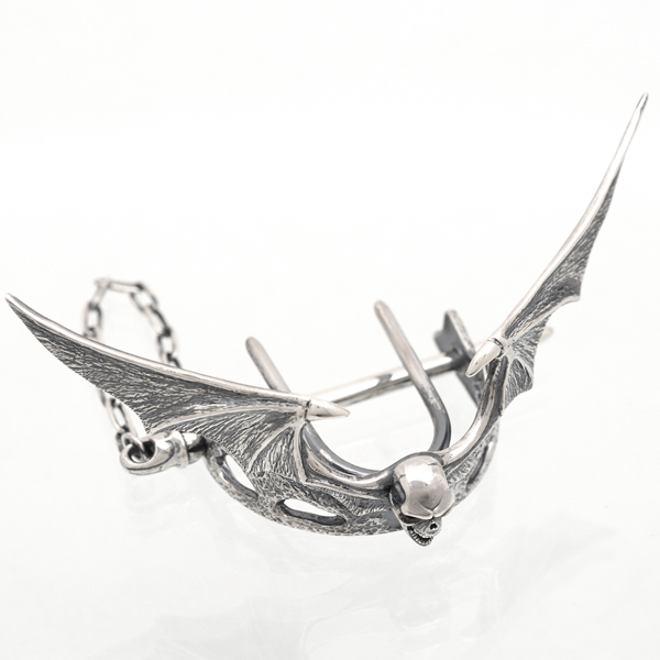 Skull & Bat Wing Tiara