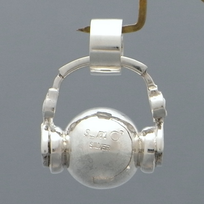 head phone_P open smile （ペンダントトップ）