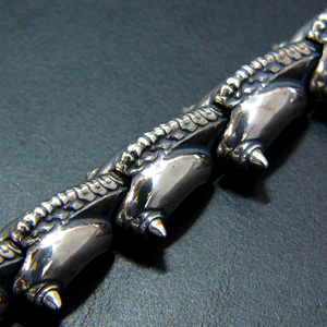 DRAGON HEAD NICKLE BRACELET -涼邑零 劇中使用- DRAGON HEAD NICKLE BRACELET -涼邑零 劇中使用-