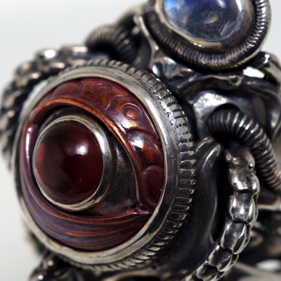 炎の眼　シルバー×オリハルコン　JAP工房 炎の眼 シルバー×オリハルコン JAP工房