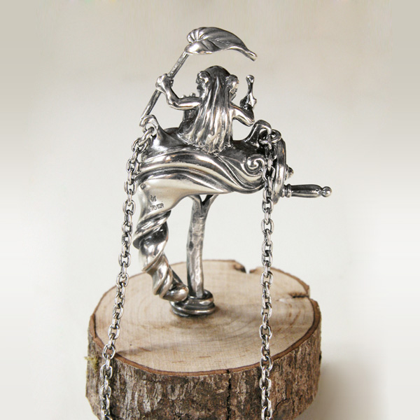 カラクリ蛙ペンダント