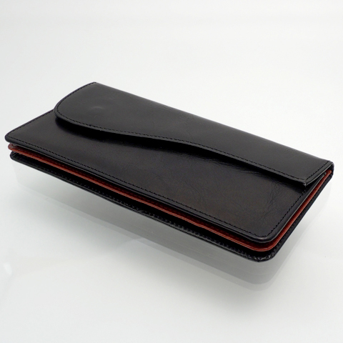 ZEBRA WALLET［ゼブラウォレット］ブラック×レッド