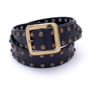 Round Studs Belt (2L) Br