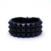 Small Pyramid Wriatband (3L) - BK