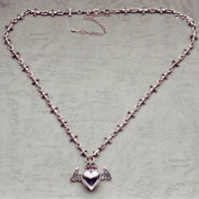 Holy Barbara Iron Cross Pendant