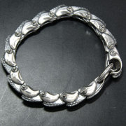 DRAGON HEAD NICKLE BRACELET