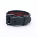 Black Backle Wristband (no stitch)