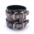 Snake W-rap Wristband (wide) WH