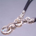 DRAGON HEAD RING DROP CHOKER（石無し)