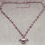 Holy Barbara Iron Cross Pendant 18stones