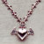 Holy Barbara Iron Cross Pendant 18stones