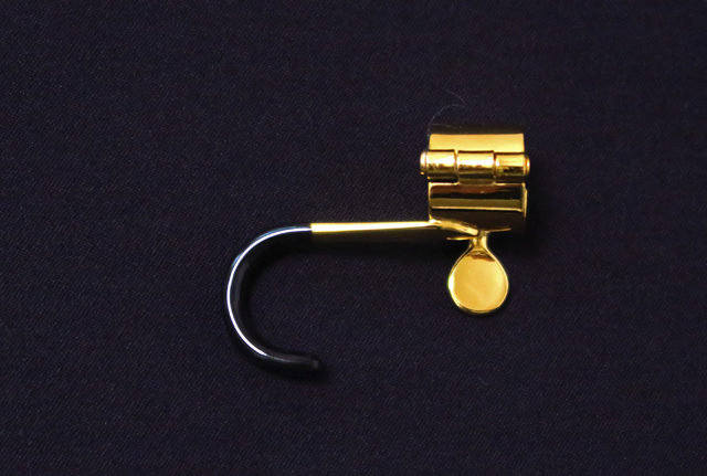 JRTC 可動式フィンガーフック L 金メッキ JRTC 可動式フィンガーフック L ジャパンロータリートランペットセンター