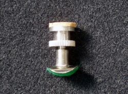 Lechner 可動式支柱　台座ネジなし　銀メッキ